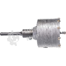 Коронка в сборе Matrix М22 x 80 мм, SDS PLUS