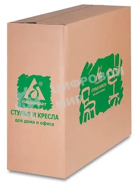 Кресло детское Бюрократ KD-4 синий космопузики крестовина пластик