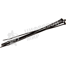 Хомут-стяжка кабельная нейлоновая Rexant 200 x2,5 мм, черная, упаковка 100 шт.