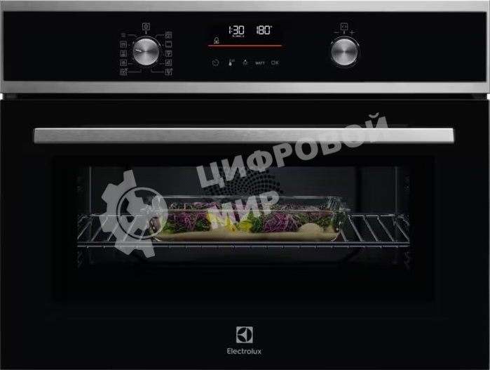 Духовой шкаф электрический Electrolux EVL6E49X черный/серебристый