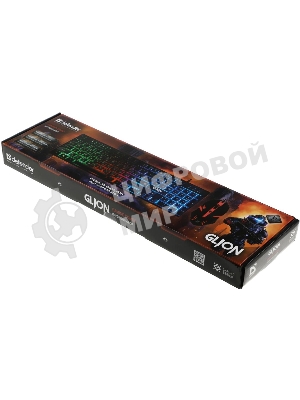 Комплект клавиатура+мышь Defender Glion C-123 проводной, USB, 1600 DPI, чёрный