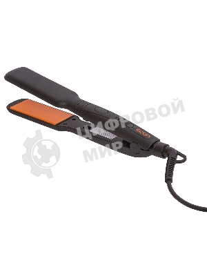 Выпрямитель для волос ECON ECO-BH031S черный/оранжевый, 38 мм, 200 °C, 2 режима