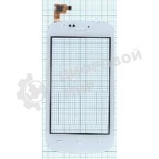 Сенсорное стекло (тачскрин) для Explay A400, белое