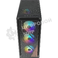 Компьютерный корпус Azza Forest черный без БП ATX 4x120мм 4x140мм 2xUSB 3.0 audio bott PSU