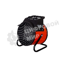 Тепловая электрическая пушка ТЭПК-3K (керам.нагревательный элемент) круглый корпус