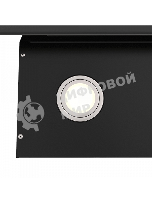 Вытяжка каминная Elikor Wave BK 50 черный, 50 см, 750 куб. м/ч, 56 дБ