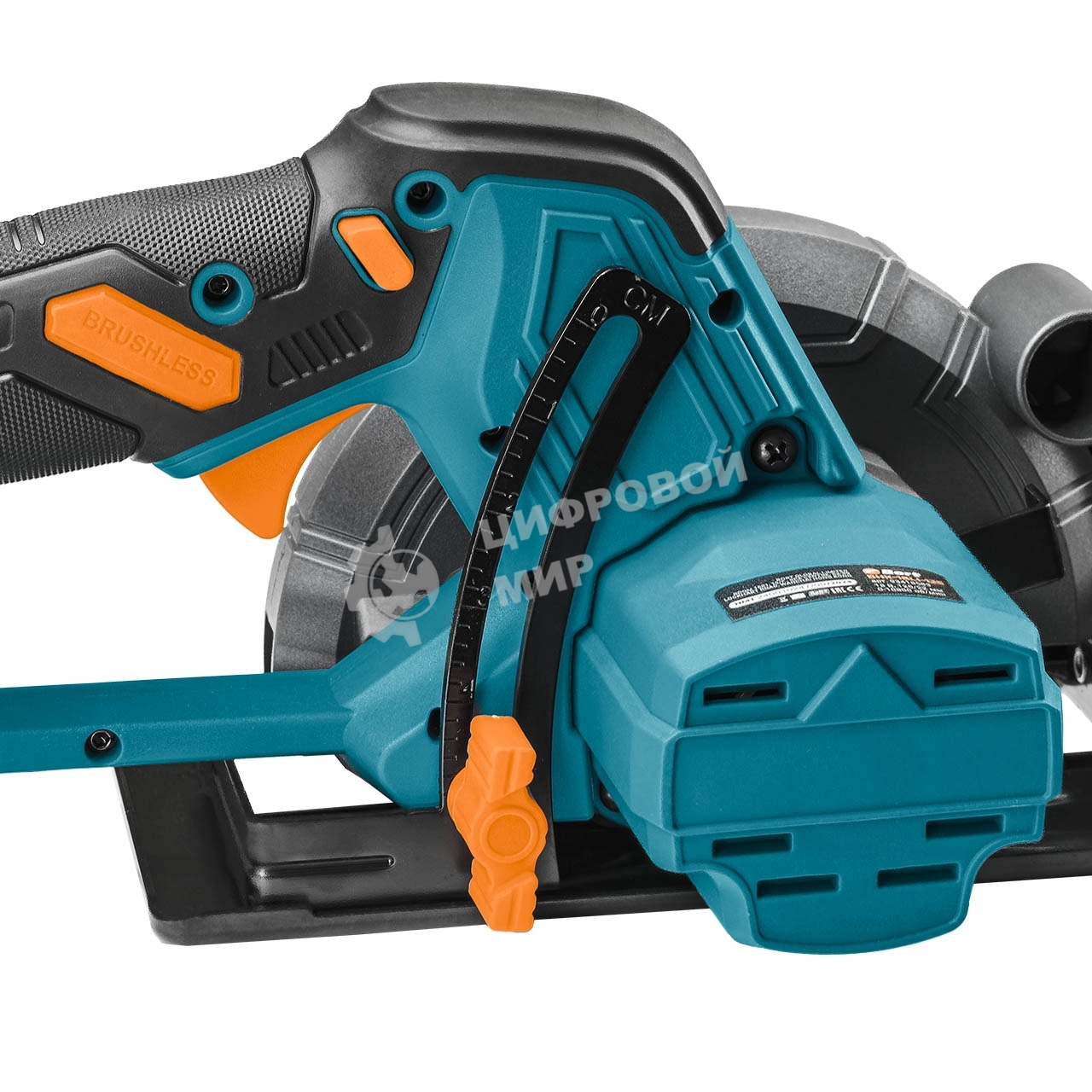 Пила циркулярная аккумуляторная Bort BHK-18Li-125 (2*3,0 А·ч + ЗУ)