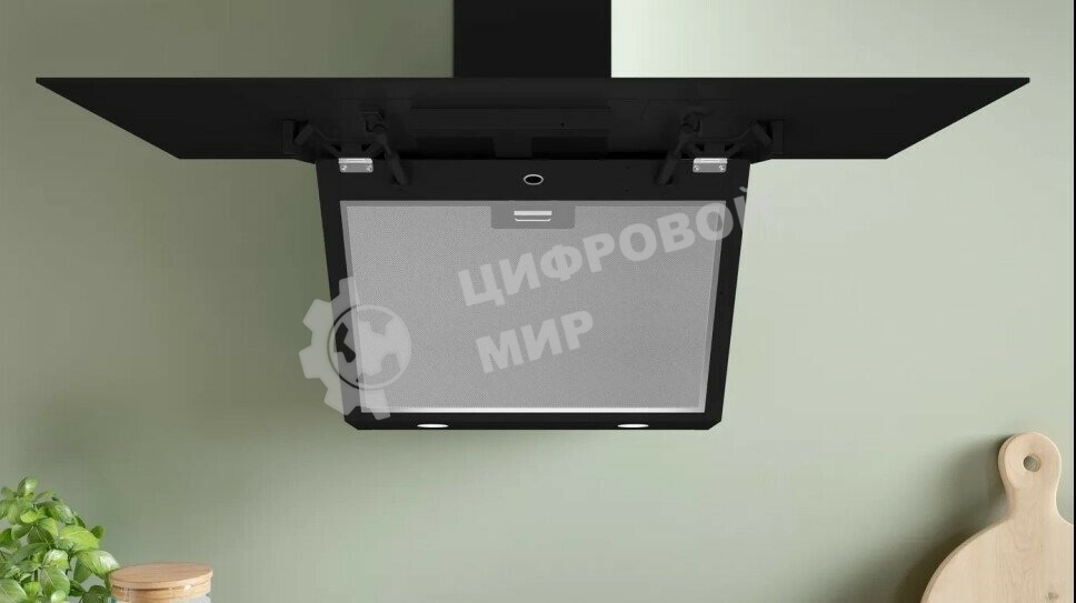 Вытяжка наклонная Bosch DWK96PJ60T черный, 60 см, 700 куб. м/ч, 71 дБ