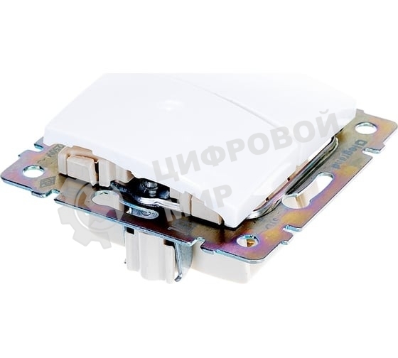 Выключатель Valena двойной выключатель/белый