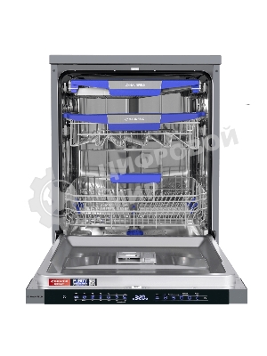 Посудомоечная машина Maunfeld MWF60331S Inverter, нержавеющая сталь, 59.8 см, 14 компл., 42 дБ, класс A+++