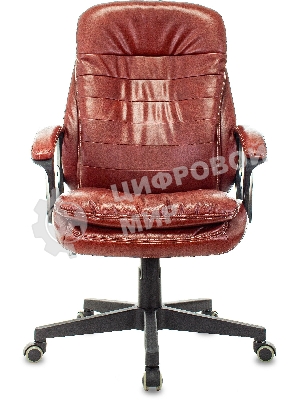 Кресло Бюрократ T-9950LT Boroko-37 коричневый, экокожа