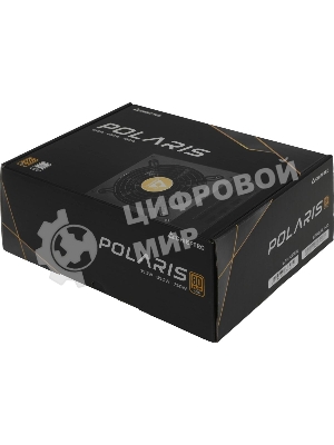 Блок питания Chieftec Polaris PPS-650FC, 650Вт, 80 PLUS Gold, 120мм, модульный, черный