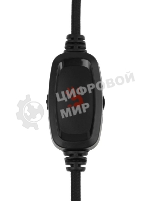 Гарнитура проводная с микрофоном A4Tech Bloody G330p черный 2м мониторные оголовье (G330P)