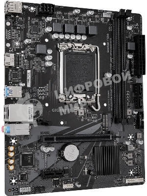Материнская плата Gigabyte H610M K DDR4 (V2.0), LGA1700, Intel H610, 2xDDR4, 2xSATA, 1xM.2 PCIe 3.0, 1xPCIe 4.0 x16, 1xPCIe 3.0 x1, 1xHDMI, 1x 1Gb LAN, 2xUSB 3.2 Gen 1, 4xUSB 2.0, 3x3.5 мм, 7.1, microATX