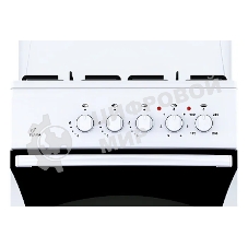 Плита комбинированная Flama RK 23-101 W белый, конфорок 4 шт, духовка 50 л, 50 см x 85 см x 60 см