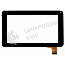 Сенсорное стекло (тачскрин) для DNS E76, черное