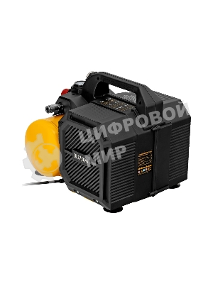 Компрессор Denzel DLS750/6 безмасляный малошумный 750 Вт, 140 л/мин,ресивер 6 л