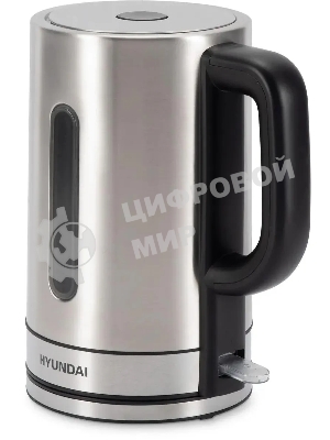 Чайник электрический Hyundai HYK-S2506 1.7 л, 2200 Вт, серебристый (корпус: металл)