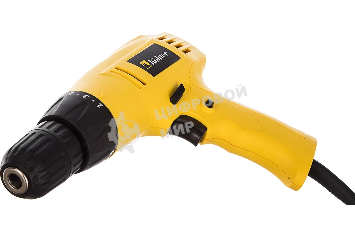 Дрель-шуруповерт сетевой Kolner KED 240 V, Сетевой, 240Вт