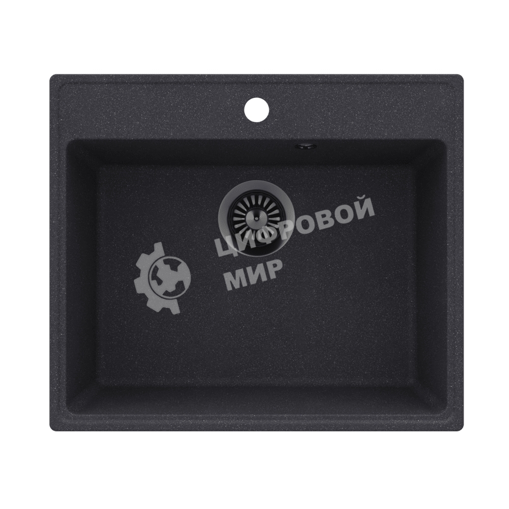 Кухонная мойка Maunfeld Perla 580 MFQS-580DGR темно-серый