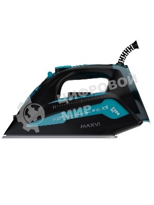 Утюг Maxvi SI2202 черный/бирюзовый