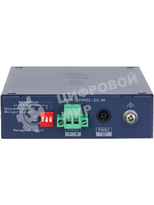 Коммутатор Dahua DH-CHS4106-4ET-60 4x100 Мбит/с 1x1 Гбит/с управляемый