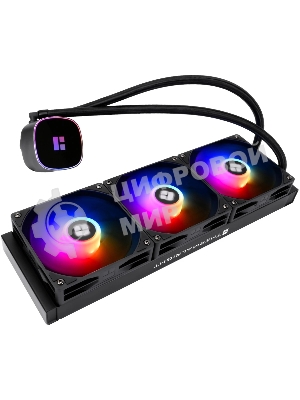 Система жидкостного охлаждения Thermalright Frozen Horizon 360 V2 ARGb Soc-AM5/AM4/1200/1700/1851 черный 4-pin 29.5dB Al Ret (F-HORIZON-360-BL-V2)