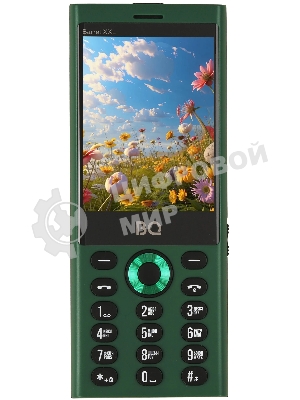 Мобильный телефон BQ 3598 Barrel XXL зеленый/черный