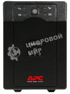 Источник бесперебойного питания APC Smart-UPS SC SC620I/620 ВА/390 Вт/4 x IEC 320 C13 (компьютерная)