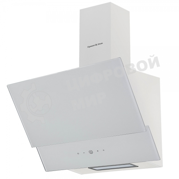 Вытяжка каминная Zigmund & Shtain K 151.6 W белый, 60 см, 650 куб. м/ч, 55 дБ