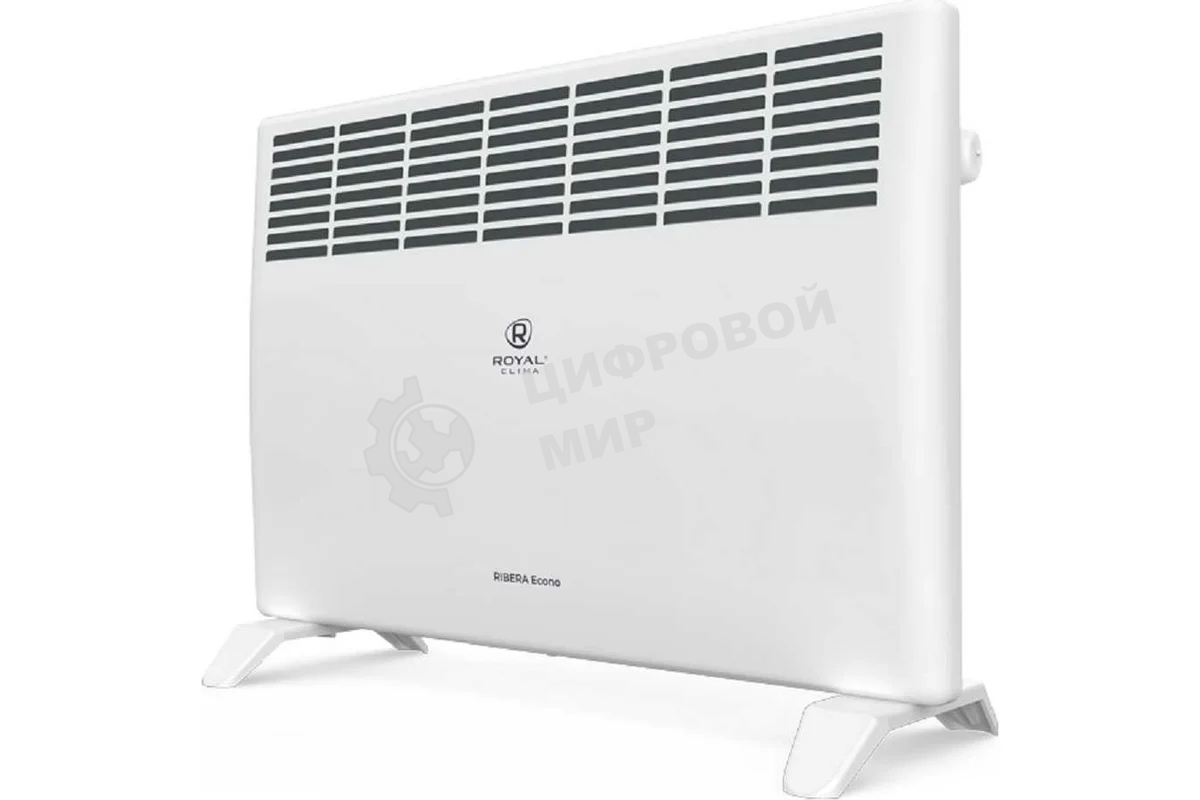 Конвектор электрический Royal Clima REC-RE1500M белый, 1500 Вт, 20 м2, термостат