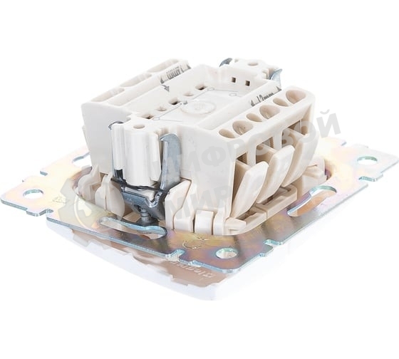 Выключатель Valena двойной выключатель/белый