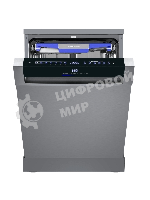 Посудомоечная машина Maunfeld MWF60331S Inverter, нержавеющая сталь, 59.8 см, 14 компл., 42 дБ, класс A+++