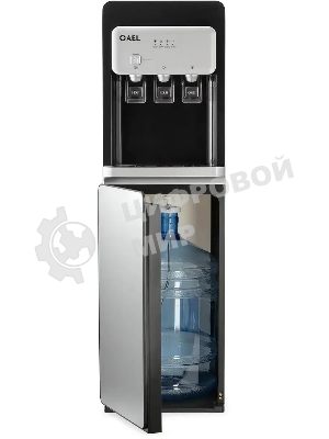 Кулер для воды AEL LD-AEL-806a, нижняя загрузка, нагрев 95 °С, охлаждение 10 °С, черный