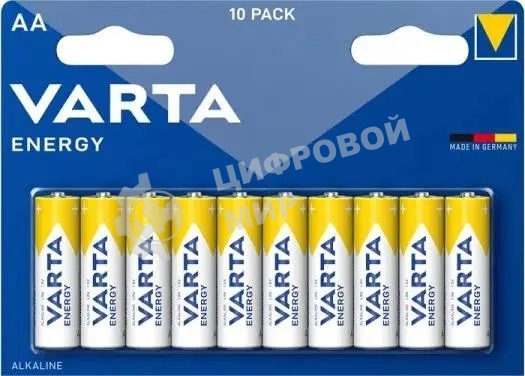 Батарейки VARTA ENERGY AA бл. 10