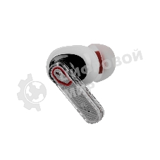Наушники TWS Aksberry B21 Crystal белый, внутриканальные, Bluetooth, до 4 ч
