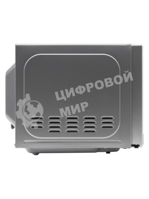 Микроволновая печь General Electronics GE DG420S атласное серебро, 20 л, 700 Вт, переключатели - сенсор, кнопки, поворотный механизм