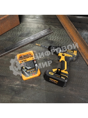 Набор сверл по металлу Denzel 1,5-6,5 мм, HSS-Tin, Golden Tip, 13 шт