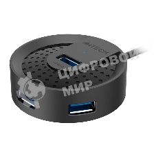 Разветвитель USB 3.0 A4Tech HUB-30C 4порт. черный