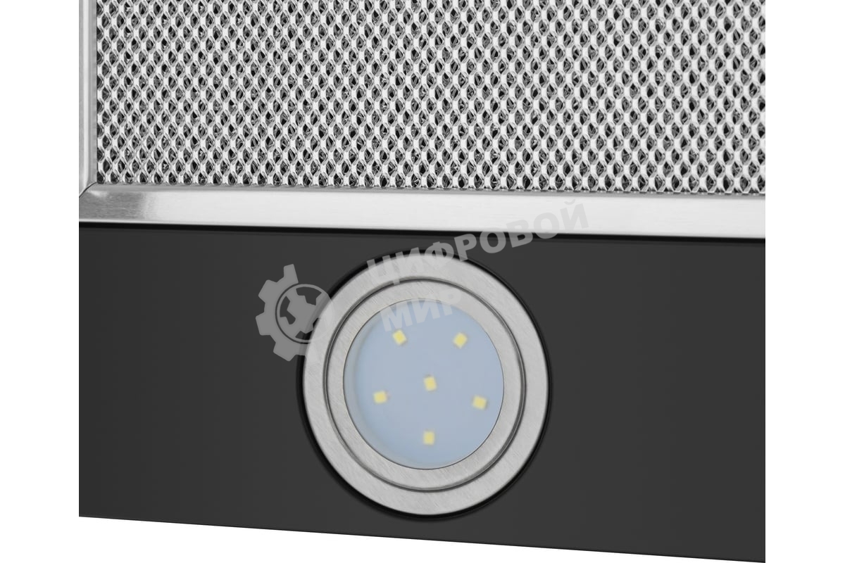 Вытяжка встраиваемая Maunfeld VS Fast 60 черный, 60 см, 850 куб. м/ч, 47 дБ