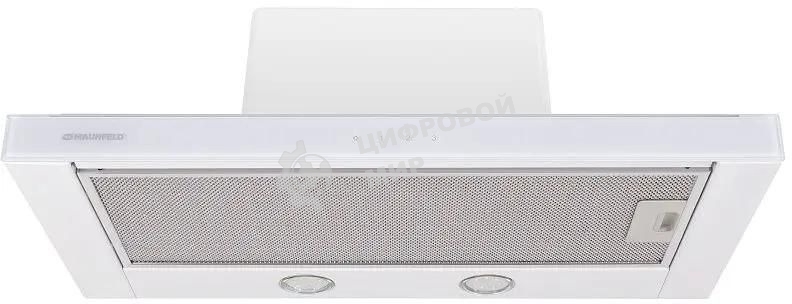Вытяжка встраиваемая Maunfeld Ouse Touch Glass 60 белый, 60 см, 750 куб. м/ч, 48 дБ