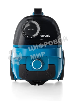 Пылесос Gorenje VC1902G2AHGR синий, 250/1900 Вт, уборка сухая, пылесборник контейнер 2,2 л