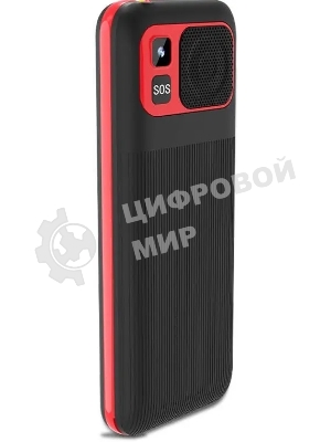 Мобильный телефон teXet TM-315 черный-красный