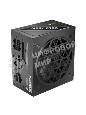 Блок питания 1STPLAYER NGDP Gold 750W, 750Вт, 80 PLUS Gold, 120мм, модульный, черный