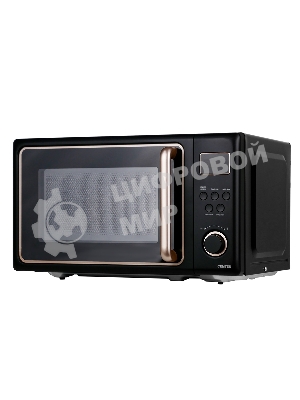 Микроволновая печь Centek CT-1565 черный, 20 л, 700 Вт, переключатели - кнопки, поворотный механизм