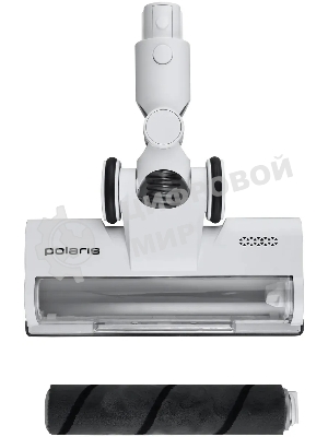 Пылесос вертикальный Polaris Fusion PVCS 4010 белый, питание от аккумулятора, 150 Вт, уборка сухая/влажная, пылесборник 0.45 л