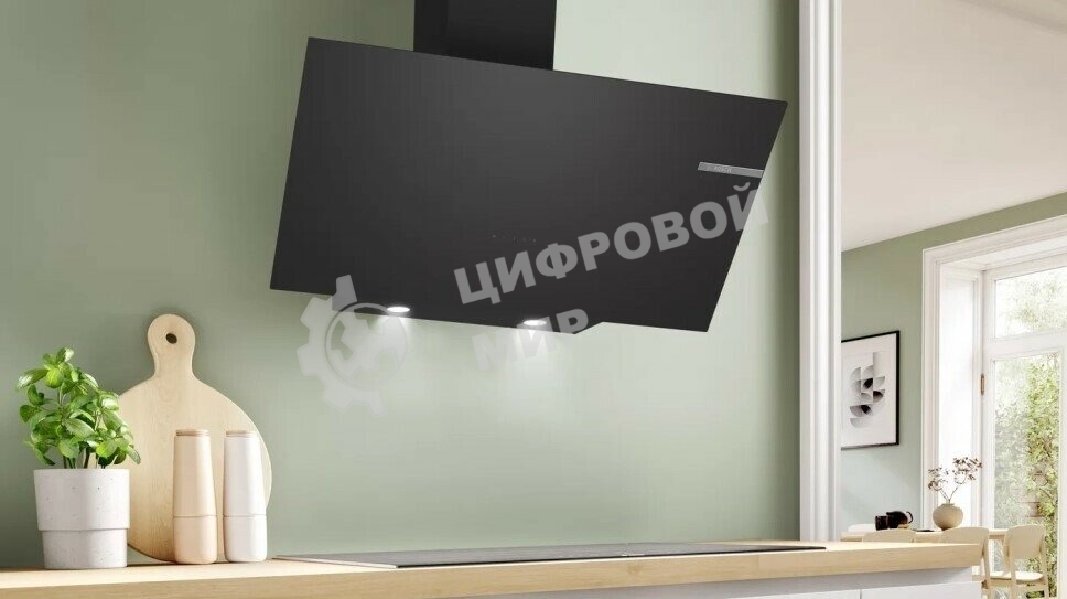 Вытяжка наклонная Bosch DWK96PJ60T черный, 60 см, 700 куб. м/ч, 71 дБ