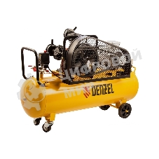 Компрессор воздушный Denzel рем. привод BCW3000-T/100, 3,0 кВт, 100 литров, 520 л/мин