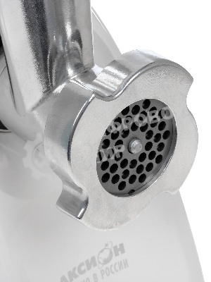 Мясорубка электрическая Аксион М41.03 белый, 1700 Вт, 2.0 кг/мин, реверс, защита от перегрузки, насадки - 8