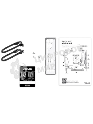 Материнская плата ASUS Pro Q870I-C-CSM, LGA 1851, Intel Q870, 2xDDR5 SO-DIMM, 2xSATA, 1xM.2, 1xPCIe 5.0 x16, DisplayPort, HDMI, 1x1Gb LAN, 3x3.5 мм, 7.1, Mini-ITX